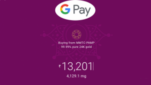 Google Pay users can now buy 24 Karat Gold in India via its App