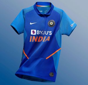 indian cricket team jersey sponsor