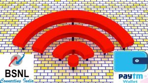 BSNL, SMART WIFI ON BOARDING, PAYTM, DIGITAL WALLET, FREE WIFI, WIFI IN INDIA, WIFI IN PUBLIC PLACES