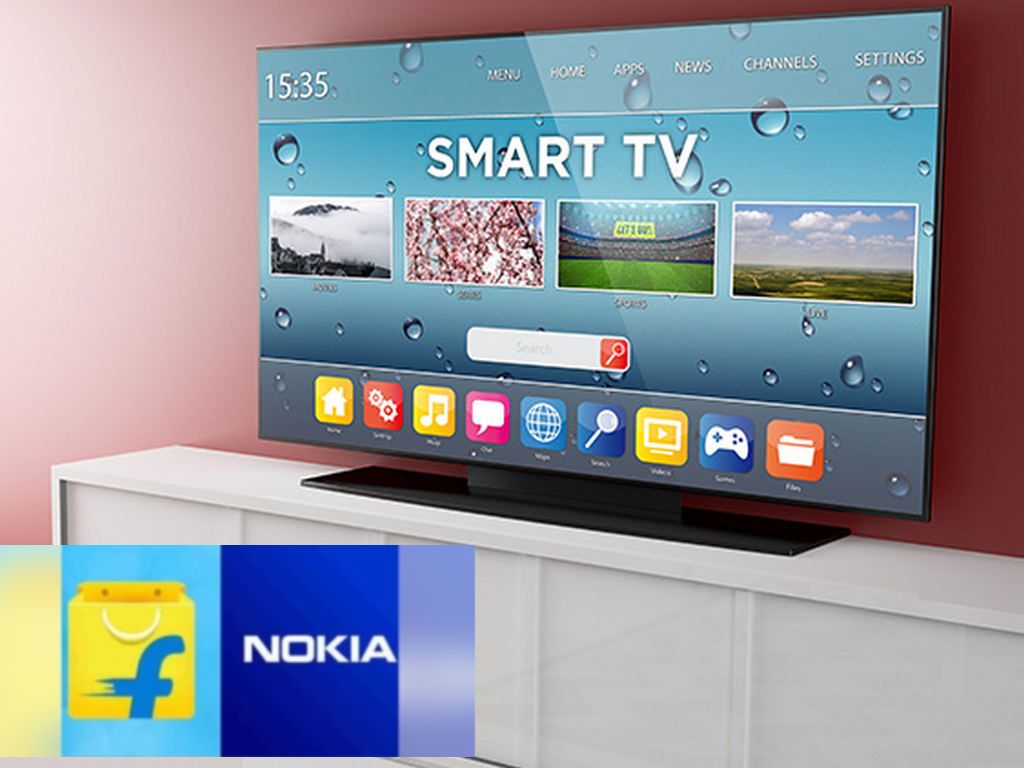 Nokia TV, Nokia Smart TV, Nokia Android TV, Motorola, Smart TV in India, Television, Motorola TV, Oneplus TV, MI TV, Flipkart, E-commerce Giant, Walmart