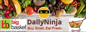 acquires, acquisition, Bengaluru, Bigbasket, DailyNinja, ecommerce, grocery, grocery delivery, DAILY NINJA, HARI MENON, SAGAR YARNALKAR, Startups, Alibaba, Bengaluru, Bigbasket, Coronavirus, Milk basket, supr daily, cow's milk, hyperlocal delivery, cash cow